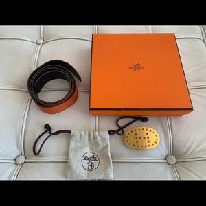 Hermès reversible belt